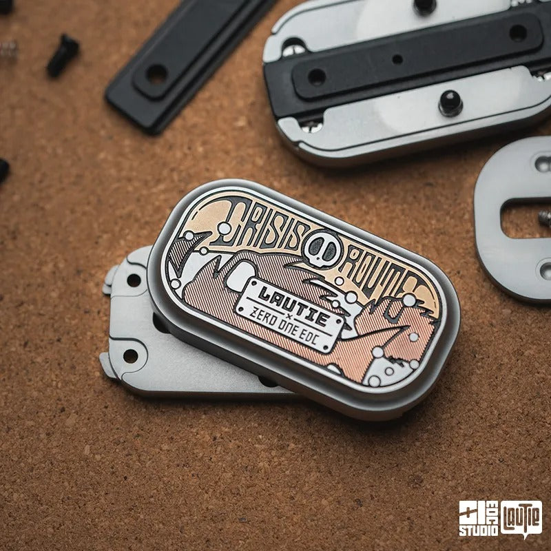 Lautie™ x 01EDC “Crisis Route” Mechanical Fidget Slider