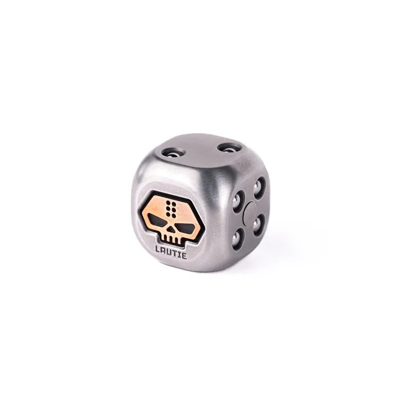 Lautie Warrior Monk Metal Dice, 2099 Series - front view