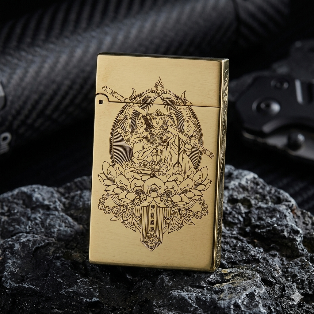 Zorro™ 552 Brass Armor Windproof Lighter