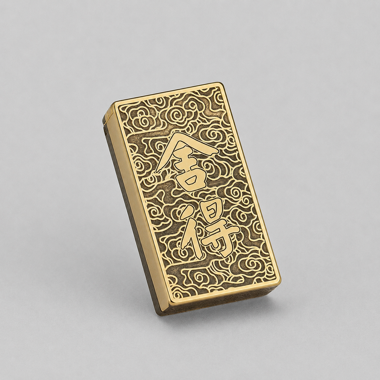 Zorro™ Automatic Lifting Brass Kerosene Lighter