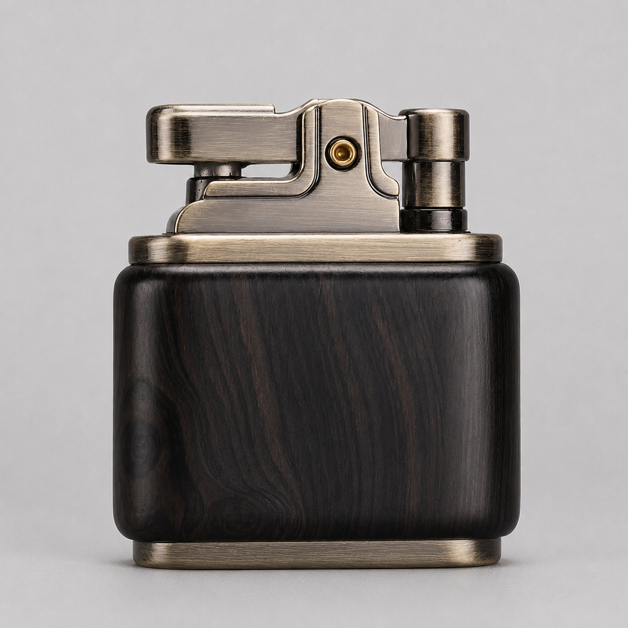 Zorro™ Retro Wood Metal Kerosene Lighter