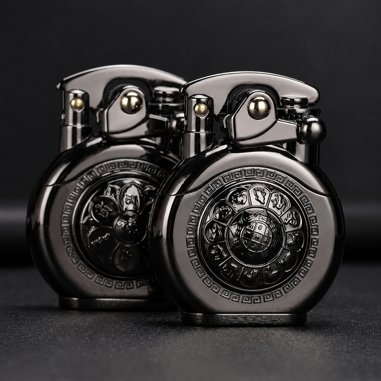 Zorro™ Turntable Mechanical Kerosene Lighter