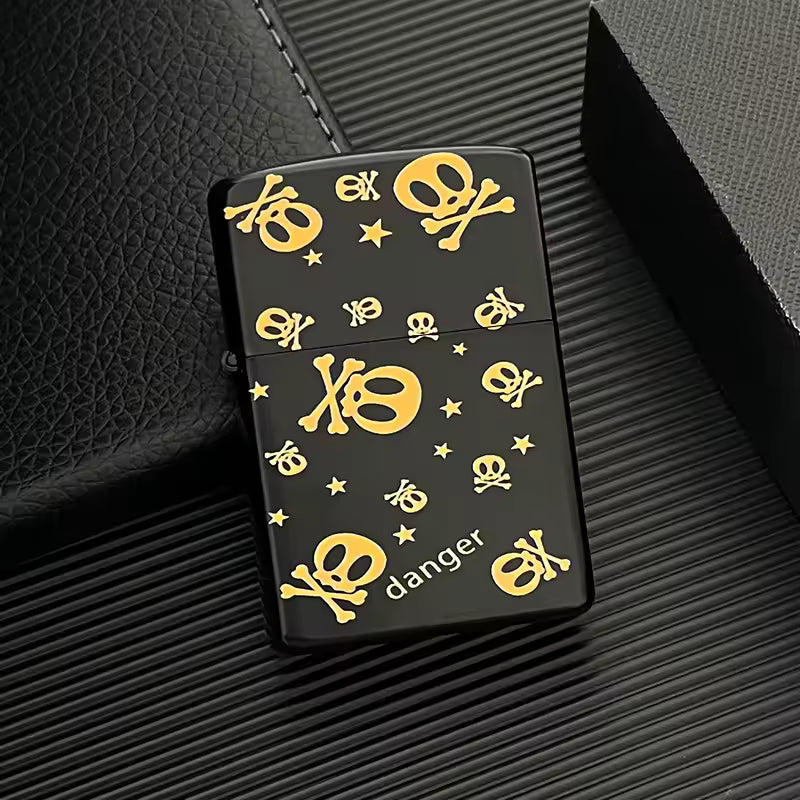 Zorro Slim Brass Windproof Kerosene Lighter - packaging
