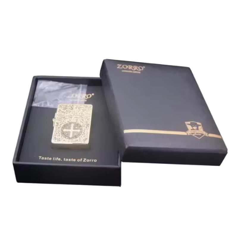 Zorro Sealed Armor Constantine Kerosene Lighter - packaging