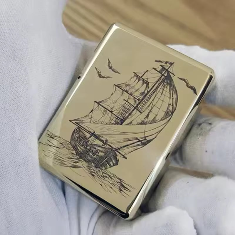 Zorro 912S Titanium Armor Windproof Lighter - packaging