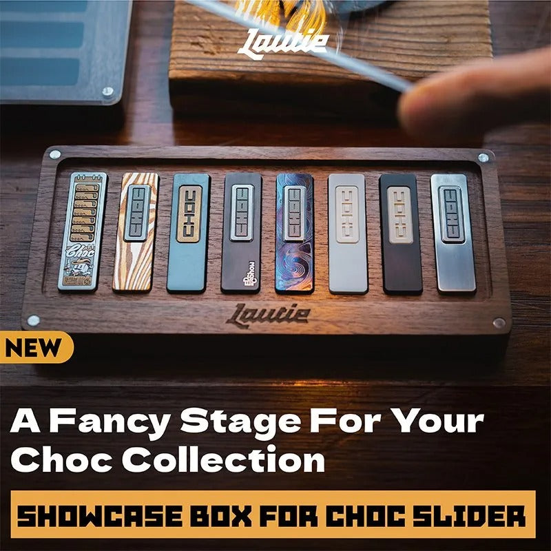 Lautie Showcase Box for Choc Slider - front view