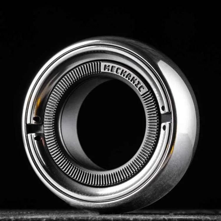 Lautie Mechanic-C Fidget Ring, Spy Wars Series - front view