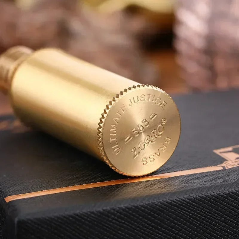 Zorro Mini Pure Copper Flint Lighter - view 8