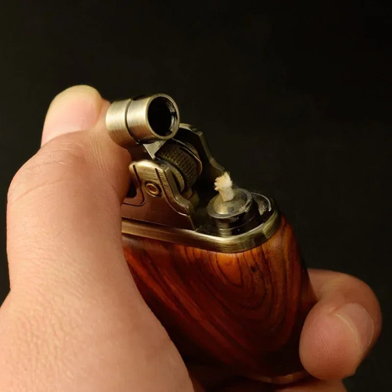 Zorro Retro Wood Metal Kerosene Lighter - view 12