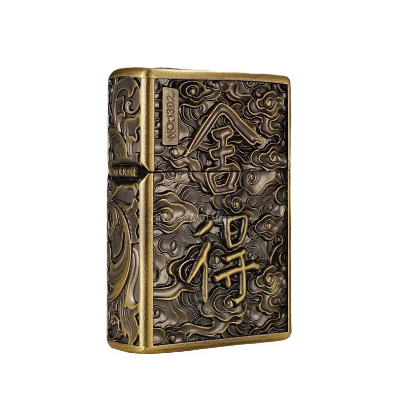 Zorro Chinese Relief Armor Kerosene Lighter - view 17