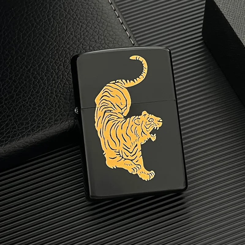 Zorro Slim Brass Windproof Kerosene Lighter - view 23