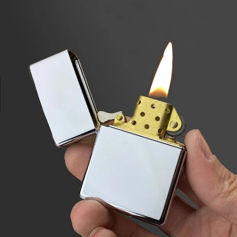 Zorro 912S Titanium Armor Windproof Lighter - closeup