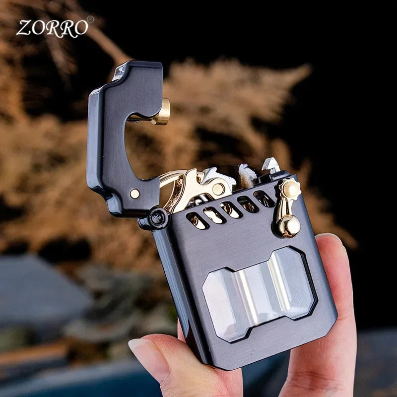 Zorro Mecha Transparent Tank Kerosene Lighter - view 6