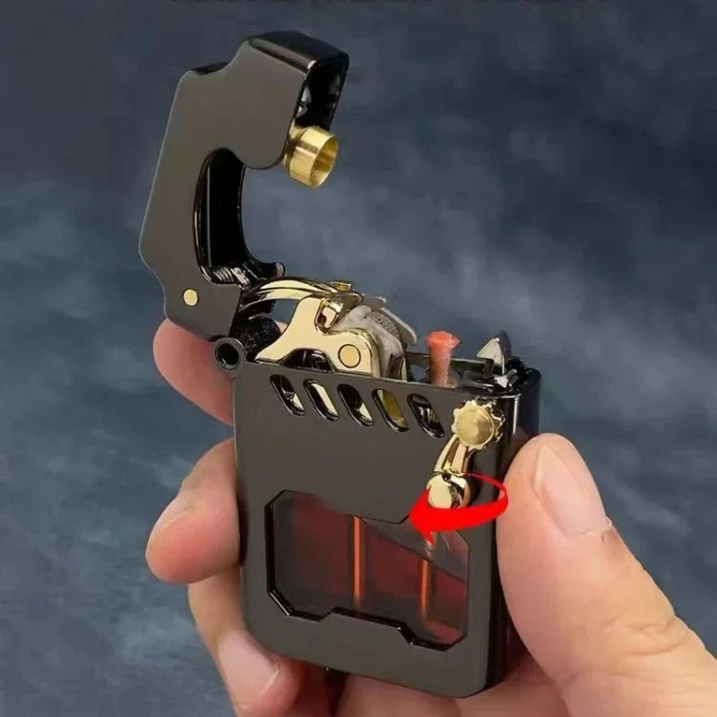 Zorro Mecha Transparent Tank Kerosene Lighter - view 7