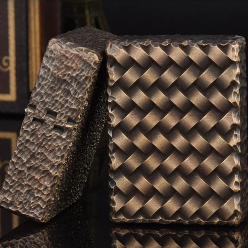 Zorro 912S Brass Relief Armor Lighter - view 12