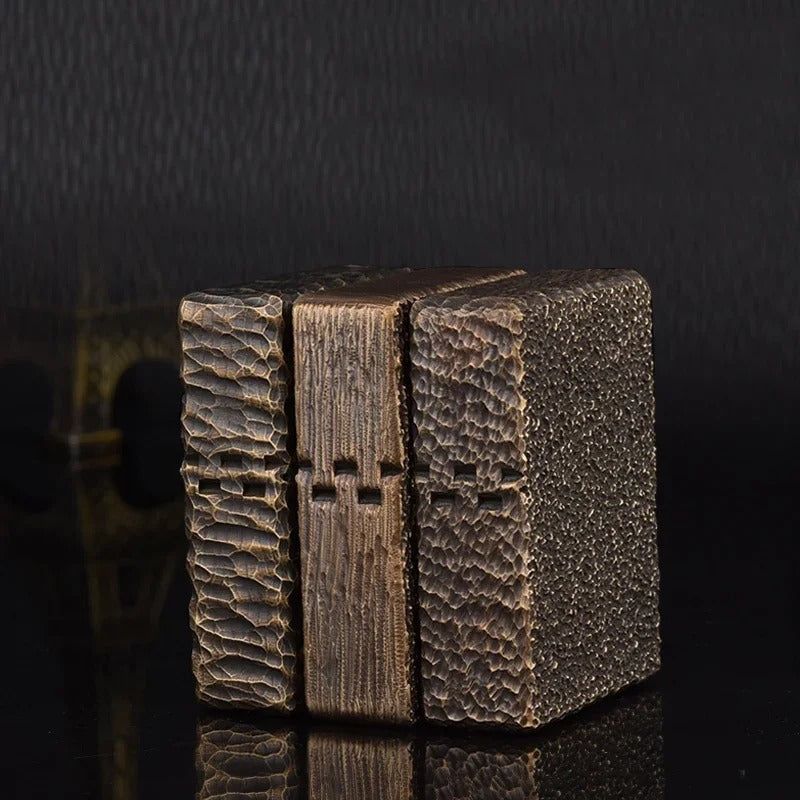 Zorro 912S Brass Relief Armor Lighter - view 10
