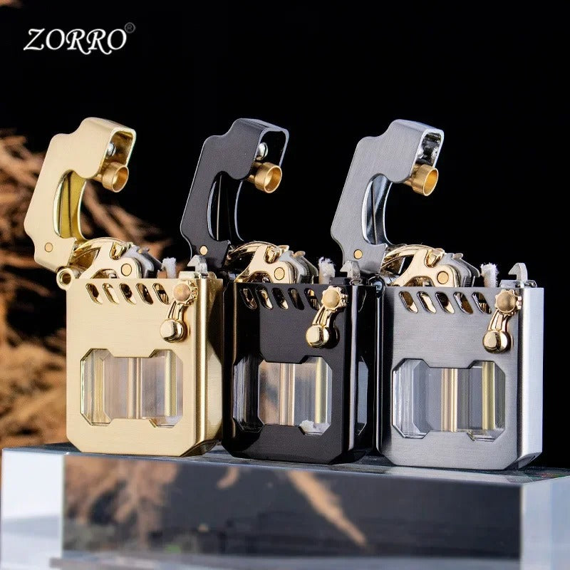 Zorro Mecha Transparent Tank Kerosene Lighter - view 8