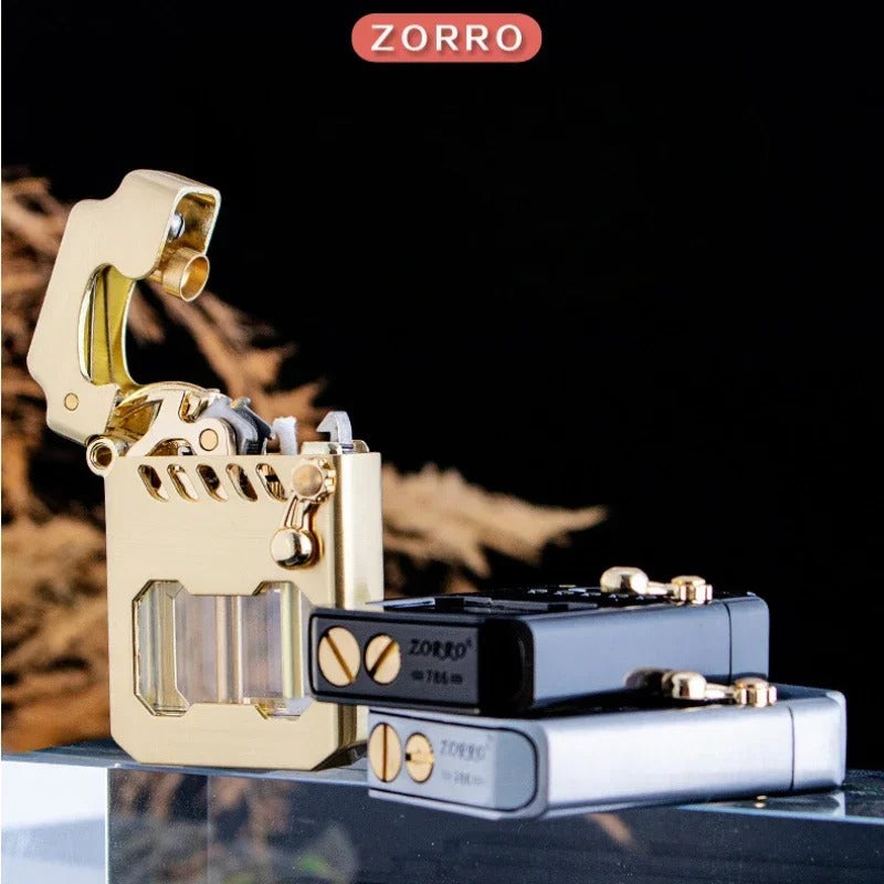 Zorro Mecha Transparent Tank Kerosene Lighter - view 9