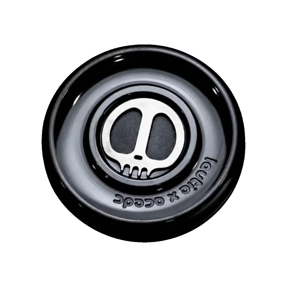 Lautie Devil's Milk Cap haptic coin in black and silver